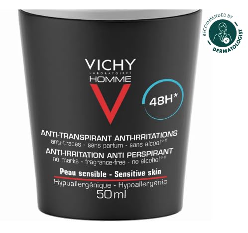 Men Antiperspirant Deodorant 48h - Sensitive Skin Roll-On