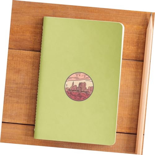 Stickers para scrapbooking y accesorios personales Operitacx pegatinas impermeables de paisajes 6