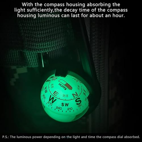 KanPas CAV-30-L Brújula Luminiscente con Diales Dobles para Camping y Senderismo miniatura 2