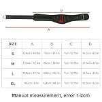 Gewichthebergürtel, Fitness Gürtel Herren Damen S-XL, Rückenstützgürtel Gym Verstellbarer mit Speed Fit Verschluss, Gebogener Gepolstert Lendenwirbelsäule Gürtel, Trainingsgürtel Bodybuilding – Bild 2