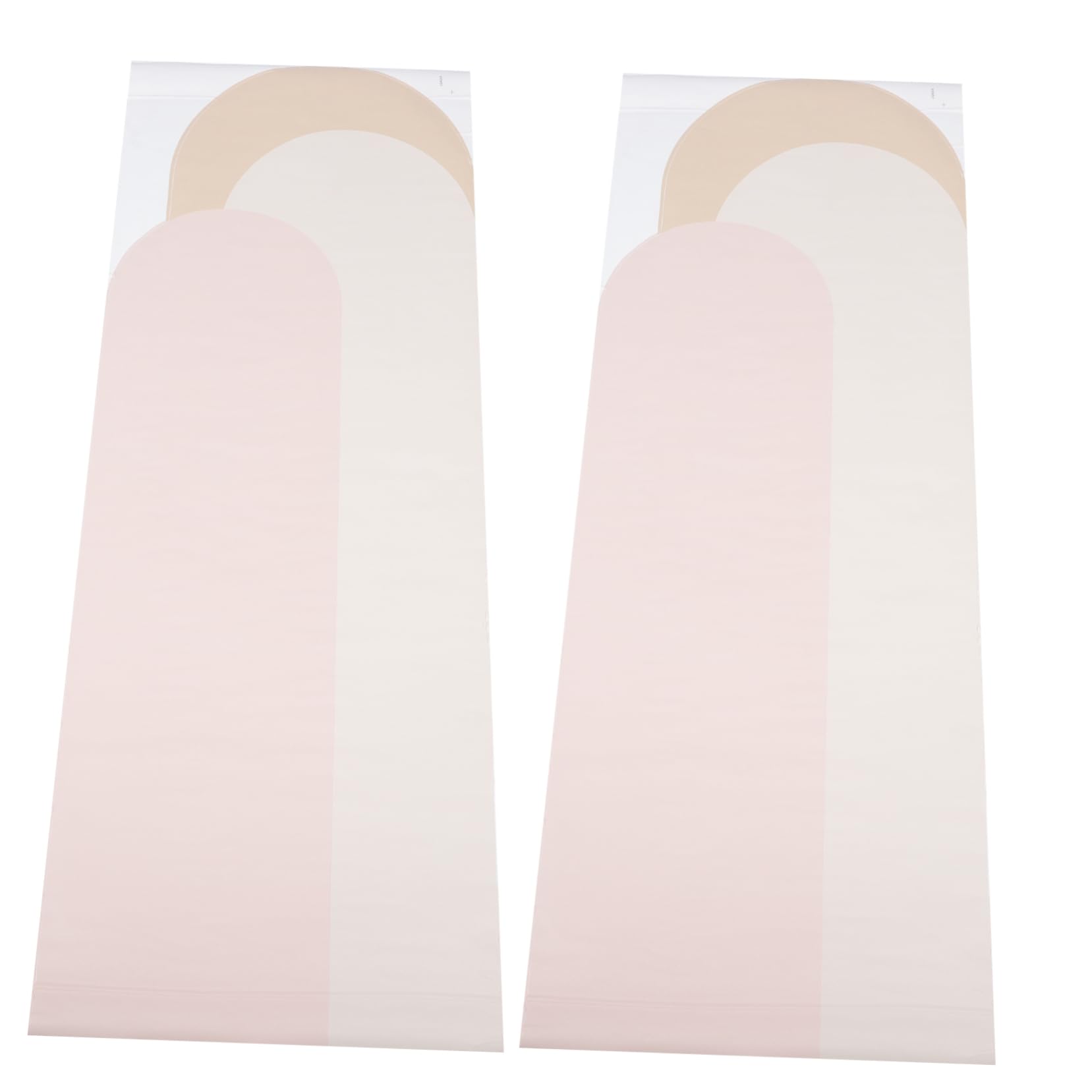 OSALADI Adesivi da Parete Geometrici Boho, 2 Pezzi, Pvc, Forma ad Arco, Decorazione Murale per Soggiorno e Cameretta, Facili da Applicare