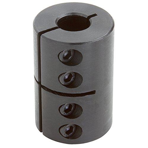 Climax Metals CC-062-050 Black Oxide Plated Mild Steel Clamping Coupling, 5/8