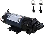 Delavan 7812-301 PowerFlo 12V Demand Diaphragm Pump with Male 3/8' Hose Barb Kit (Bundle, 2 Items)