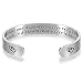 Mother Daughter Bracelet Gift - Mothers and Daughters Never Truly Part Maybe in Distance but Never in Heart Cuff Bracelet