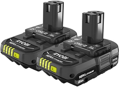 RYOBI ONEAND 18V Lithium-ION 2.0 AH Compact Battery 2-Pack PBP2006