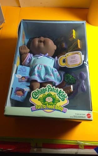 キャベツパッチキッズ Fun to Feed Baby アフリカ系アメリカ人 Odette Alexia 12" nib