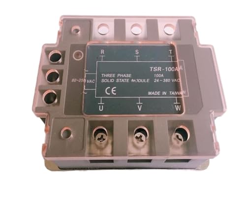 Relais statique triphasé commutation silencieuse TSR-100AA pour moteurs électriques