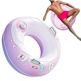 lugreat Tubo Flotador de Piscina | Grosor Reforzado y Agarre Antideslizante | Flotador Tubular de Piscina - para Hombres, Madres y Novias, para Usar en mar, Lago, río, así como en y Deportes