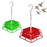 hummingbird feeders for outdoors humming bird feeder 30 feeding ports with ant moat easy to clean bird feeder for gardens leak proof design outdoor decor gifts for mom women r g 
