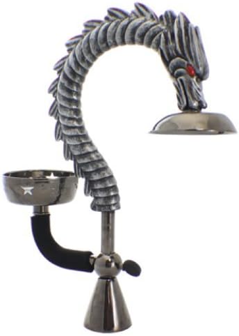 iPuff Dragon Flip Inverted Hookah Bowl - Silver