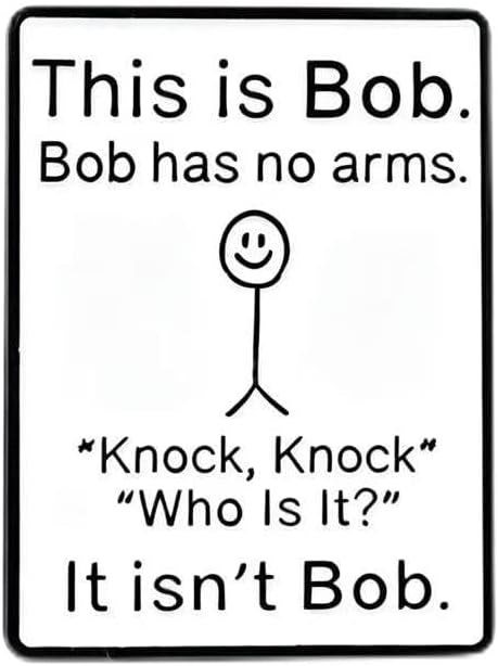 "This is Rob" Sarcastic Meme Enamel Pin, Funny "It Isn't Bob" Lapel Badge