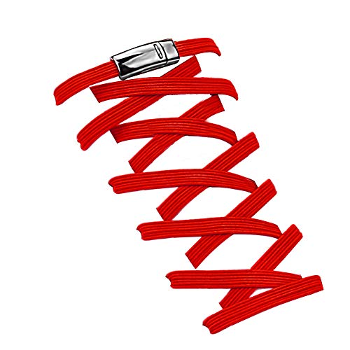 Aiboxin No Tie Elastic Shoelaces, With Magnetic Shoe Laces Lock - One Size Fits All Kids & Adult…