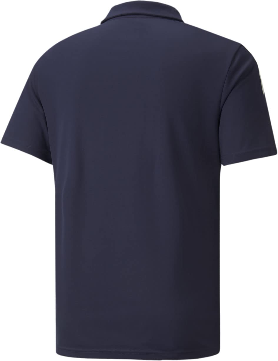 PUMA Męskie Teamliga Sideline, Peacoat/PUMA biały, L