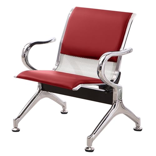 SFSLBFB Reception Waiting Room Chair - Guest Seating with Armrests & Backrest for Hospital, Salon, Bank, Barber, Conference, and Airport Use