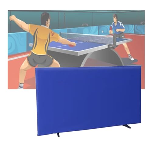 LVLDAWA Table Tennis Baffle, Heavy Duty Stadium Self Training Equipment, Indoor Clubs Contest Partitions Fence for Game Rooms, Activity Room, Can DIY (Color : Blue, Size : 140X80CM-4PCS)