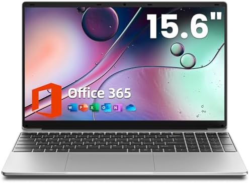 jumper 15.6 inch Laptop with Office 365, HD Display Laptops, 4GB ...
