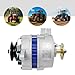 Magnet Alternator Synchronous Generator, 1200W 12V Permanent Magnet Generator with Pure Copper Motor for Agricultural Vehicles, Tricycles And Four-Wheeled Tractors,4500R/Min