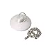 Master Plumber 225-060 Drain Stopper Plug Fits 1-inch To 1-3/8-Inch Drain With 11-Inch Chain