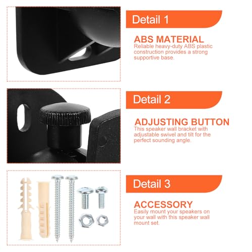Support mural pour enceinte surround pour installer votre home cinéma