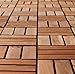 IKEA Outdoor Deck and Patio Interlocking Flooring Tiles (Brown-Stained) 902.342.26