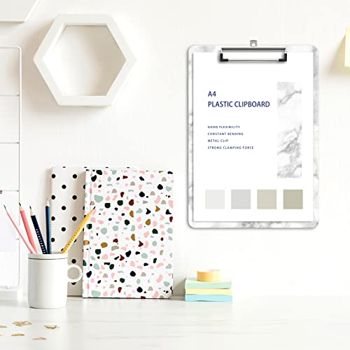 Image of Plastic A4 Clipboards, Clip Board Stardard Letter Size 9 x 12.5 in