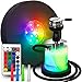 Produktbild M. ROSENFELD Shisha LED Untersetzer - Anti-Rutsch und Wasserdicht Leuchtende Untersetzer mit Farbwechsel und Soft Pad für jede Shisha geeignet - Große Shisha LED Untersetzer  18cm Fernbedienung inkl.