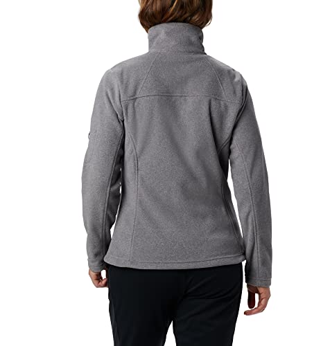 Columbia Jaqueta feminina Fast Trek II, cinza urbano, grande