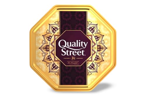 Image of Quality Street Assorted Chocolate & Toffee Tin 700g – Luxury Selection Box of Individually Wrapped Milk Chocolates, Caramels and Toffees, Premium Gift Tin for Sharing, Celebrations and Christmas
