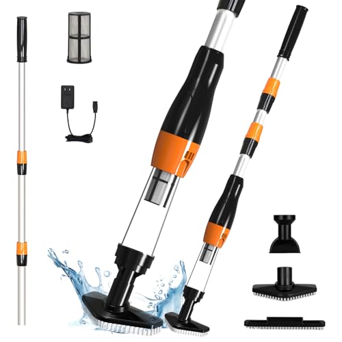 4 in 1 Cordless Rechargeable Small Pool Vacuum