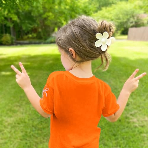 Image of Girls Cute Christian Shirts Kids Pink Bow Shirt Jesus God Faith Tshirts Aesthetic Cross Bible Verse Graphic Tee Tops