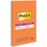 Post-it Super Sticky Notes MMM5845SSUC Haftnotizen, 5 x 8 Stück...