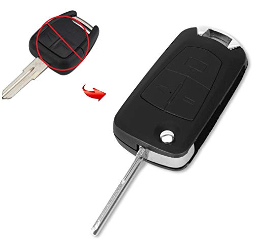 Replacement Car Remote Key Fob For 1997 Chevrolet Cavalier - 4-Button Black Plastic Keyless Entry Remote