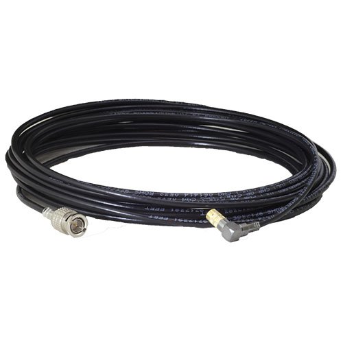 BJC Mini SDI Cable Made with Belden 1855A (25 Foot, BNC to Right-Angle DIN 1.0/2.3, Black)