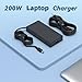 OSISZI 200W 20V 10A Laptop Charger Compatible with ASUS ProArt P16 PX13(Replace P16) PZ13 H7606 HN7306 2-in-1 AI 13.3