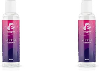 EasyGlide Lubrifiant en Silicone - Lubrifiant Silicone Compatible avec le Latex - Reste en Place sous l'Eau - 150ml (Lot de 2)