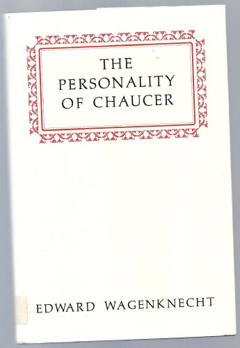 The Personality of Chaucer 0806107758 Book Cover
