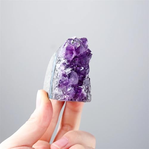 Géode d'améthyste naturelle brute de 20-30g pour décoration