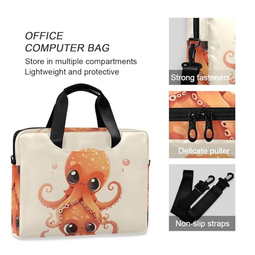 Bolso Maletín para Portátil Octópodos 13-15.6 Pulgadas miniatura 5