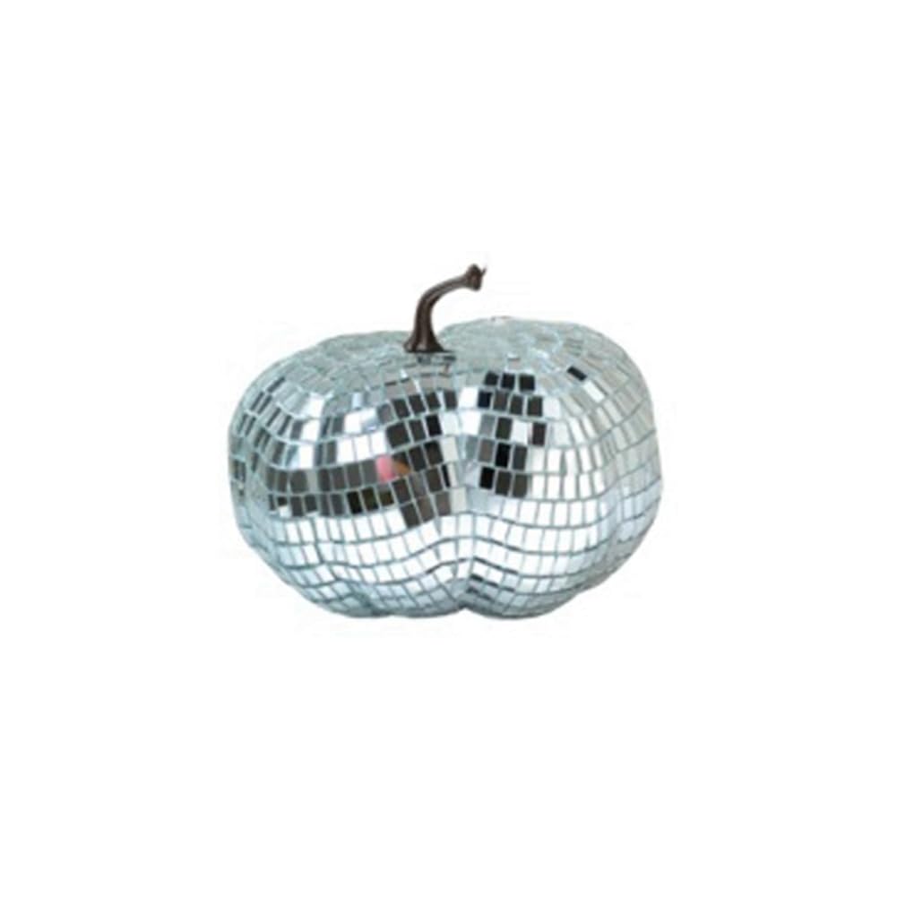 CTRLZS DISCO-Mirror Ball for Bar and Wedding, Ornaments, Pumpkin,Pumpkin Disco Ball Halloween Home Decor 15cm
