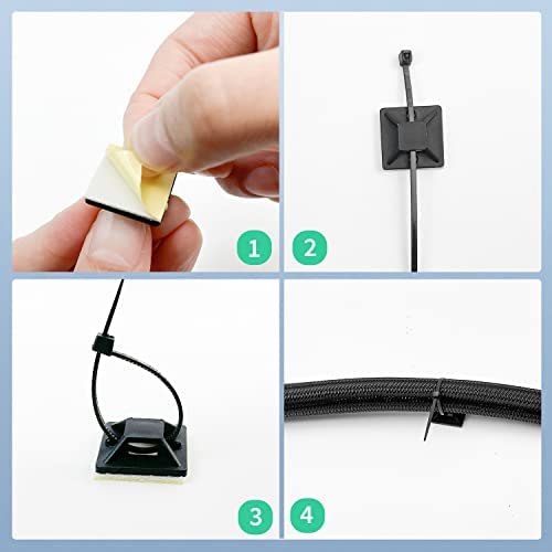 Image of shinfly 13 mm - 3 m Cable Sleeve, Self-Closing Black, Cable Management, Flexible Cable Duct for TV and Computer, Hidden Cable Protection and Cable Management