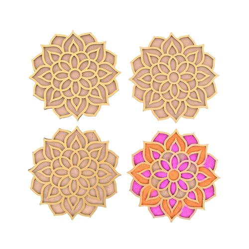 Rangoli Making Tools Kit, Rangoli Template for Diwali Decor, Reusable Poratable Floating Rangoli Waterproof Rangoli Templete, Diwali Decoration Item for Home Office (Set of 4) (B0CK5WHS21) Amazon Price History, Amazon Price Tracker