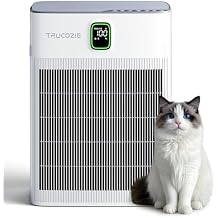 T554 Air Purifier for Home Up to 2000 Ft2 in 1 Hr with Washable Pre-Filter, Air Purifier for Home Pets with PM 2.5 Air Quality Display, Sleep Mode for Allergies, Dust, Smoke, White