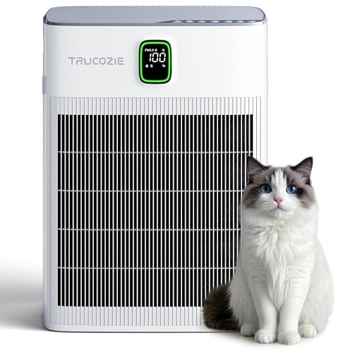 T554 Air Purifier for Home Up to 2000 Ft² in 1 Hr with Washable Pre-Filter, Air Purifier for Home Pets with PM 2.5 Air Quality Display, Sleep Mode for Allergies, Dust, Smoke, White