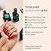 Manucurist - Green Flash Top Coat - Vegan LED Gel Nail Polish Top Coat - Lasts up to 10 Days - 12-Free - Plant-Based Ingredients - Made in France - 0.5 fl oz