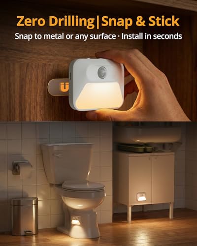 Image of Lyridz Rechargeable Sync Motion Sensor Night Lights, 6 Pack