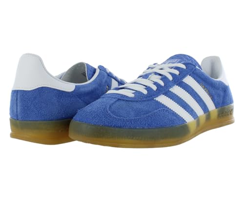Image of adidas Originals Gazelle Indoor - Women's (Blue /Gum /White)