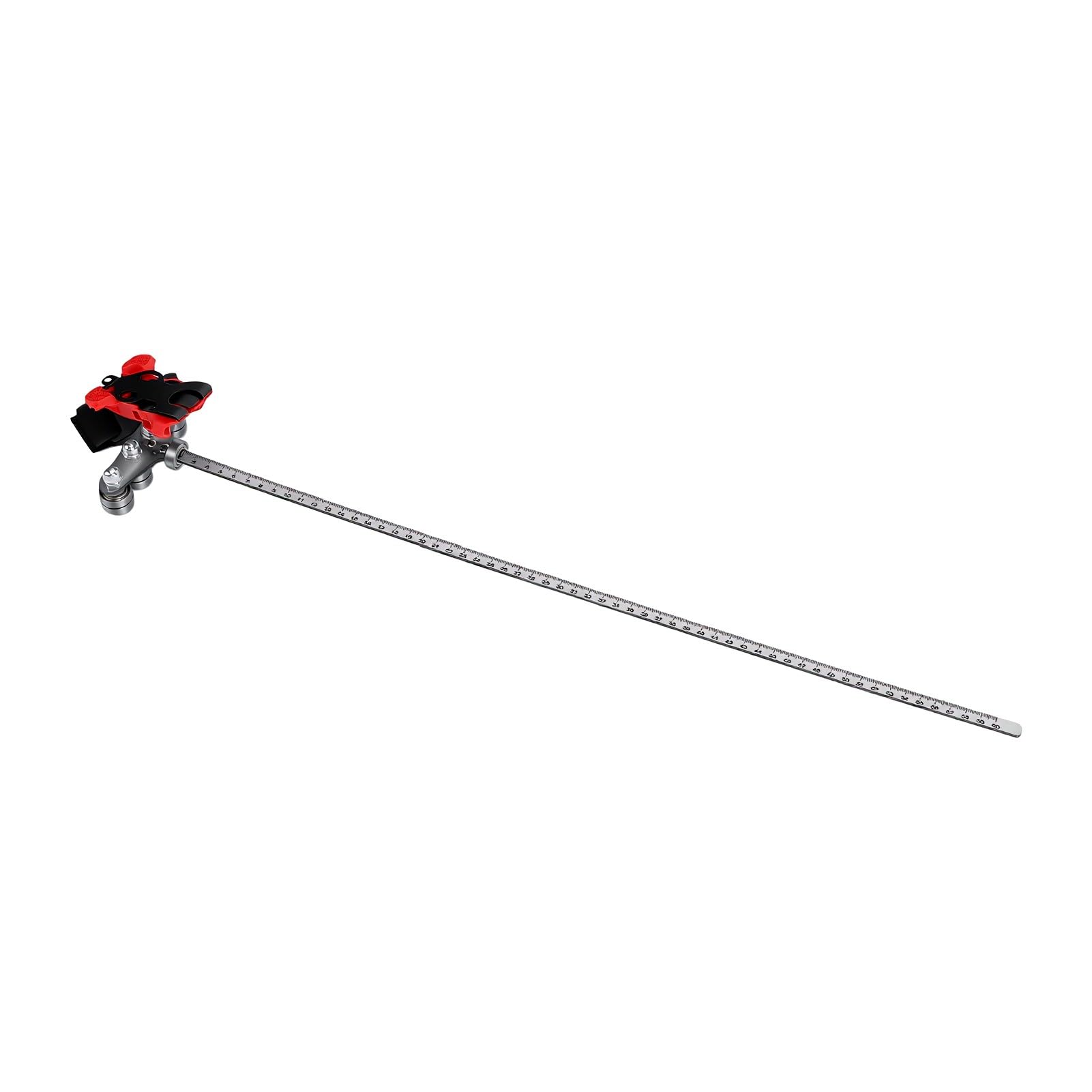 Generic Guía de Sierra Circular de Acero Inoxidable de 24 Pulgadas con Hebilla de Cintura Ajustable para Corte Preciso de Madera, Plástico y Metal, Ideal para Principiantes