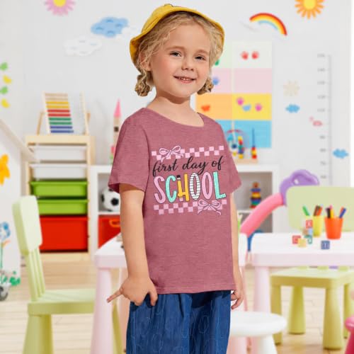 Image of First Day of School Shirt Toddler: in My Preschool Era Shirt Kids Tee | First Day of School Shirt Toddler: in My Preschool Era Shirt Kids - Cute Back to School Toddler Girl Tee
