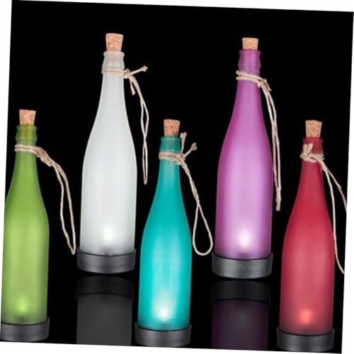 Lampe solaire LED de bouteille pour baliser un chemin extérieur - 3