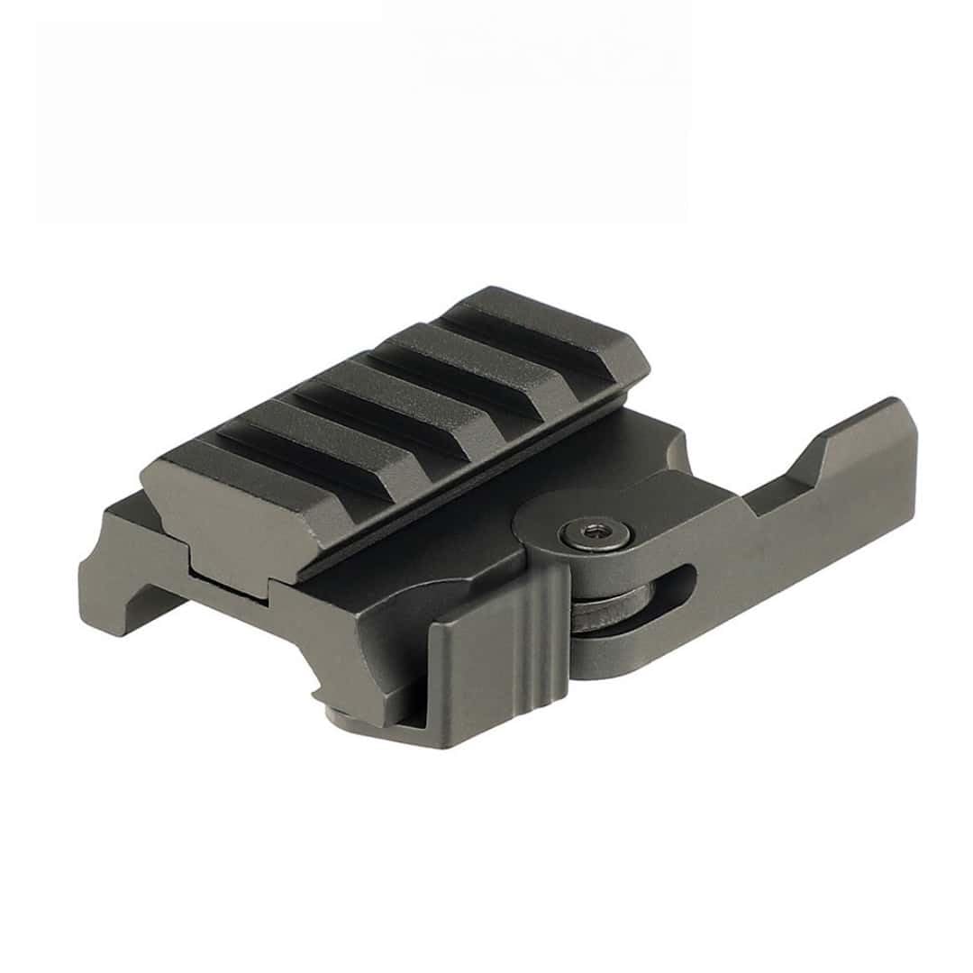 QD Release Quick Riser Scope Mount Altura de Aumento del Adaptador de riel P/W Base de Abrazadera de riel